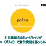 ３６歳無名のミュージシャンがpolca（ポルカ）で宣伝費用を募ってみる！